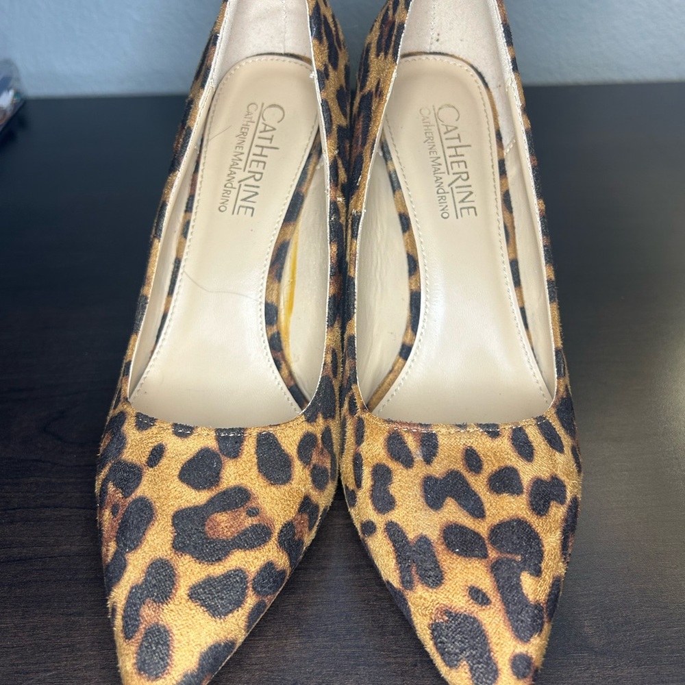 Catherine Malandrino Leopard Print Women's Shoes